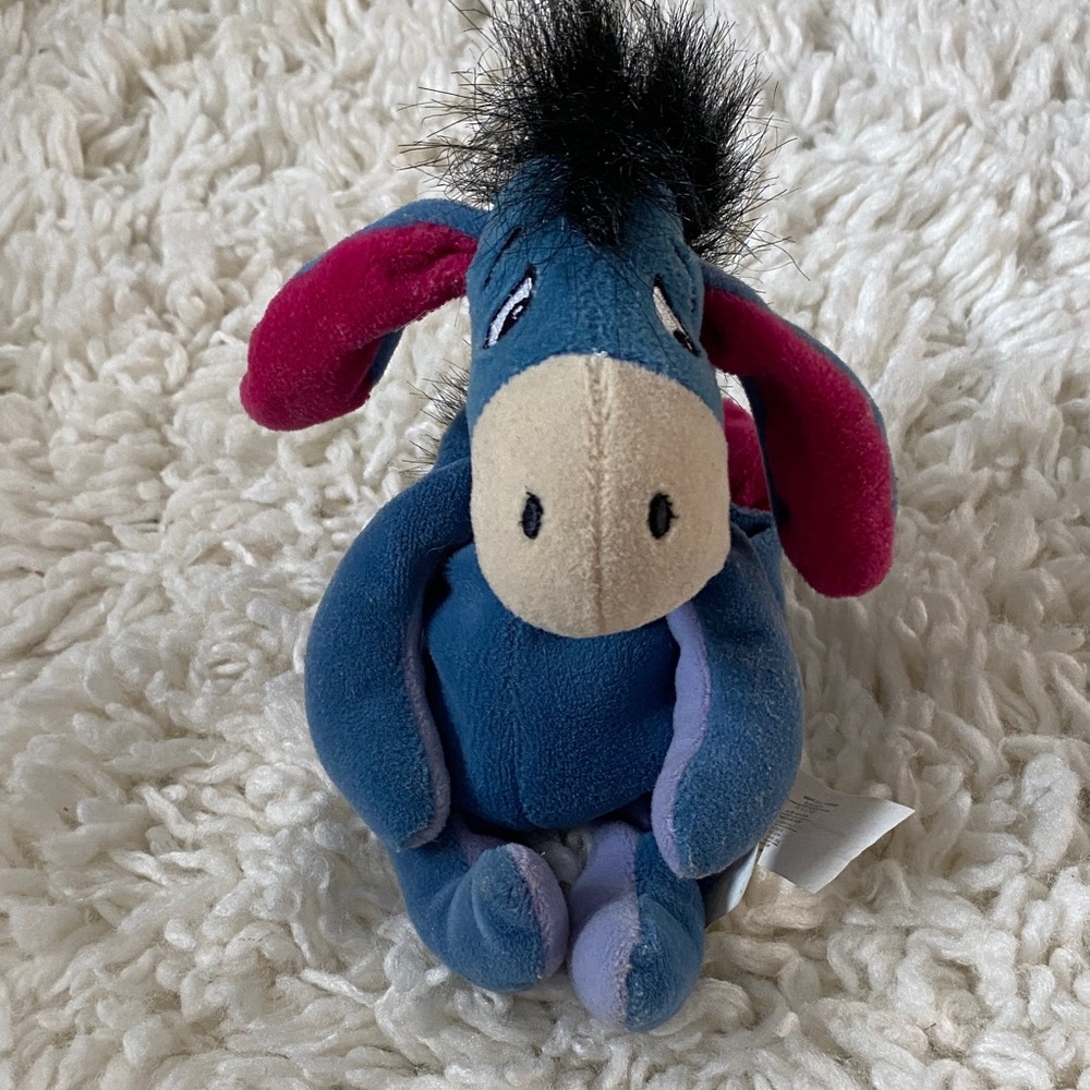 Winnie the Pooh Disney’s Eyeore , Walt Disney company beanie plush toy ¥